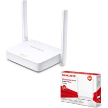 İsmiyle Al Mercusys MW302R 300MBPS 2x Lan + 1x Wan Kablosuz-Ethernet N300 Multi-Mode Router