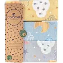 Özgürce Çok Amaçlı Yumuşak Battaniye 80X90 Cm, 3'lü Set, Rahat ve Şık Kullanım