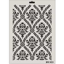 İsmiyle Al Rich Dantel Seri DN923 Stencil 35X25 cm