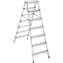 İsmiyle Al Sm Saraylı 7+7 Çift Taraflı Alüminyum Merdiven