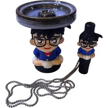 JOVO Nargile Dedektif Conan Lüle-Sipsi Set