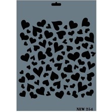 İsmiyle Al Rich New Seri N254 Stencil 35X25 cm