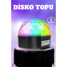 Derin Stok Kompakt Tasarımlı, Telefon Kontrollü Disko Topu Işıkları