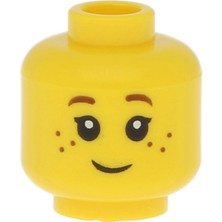 LEGO Minifigür Parçaları: Kafa: 3626PB3330
