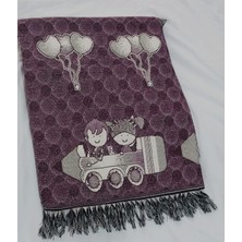 Aylis Home Mor Kalemli Yemek ve Hobi  Örtüsü