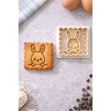 Günyan Store Tavşan Desenli Petibör Kurabiye Kalıbı