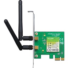 İsmiyle Al Tp-Lınk TL-WN881ND 300Mbps Kablosuz N PCI Express Wifi Adaptör 2 Anten ile Yüksek Hız