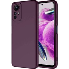 Egstech Xiaomi Redmi Note 12S Kılıf Lansman Premium Kadife Kaplama Lens Korumalı Soft Silinebilir Arka Kılıf