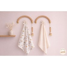 Özgürce Yenidoğan ve Çok Amaçlı 2'li Organik Pamuk Müslin Bebek Örtüsü