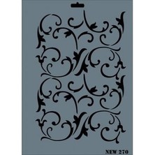 İsmiyle Al Rich New Seri N270 Stencil 35X25 cm