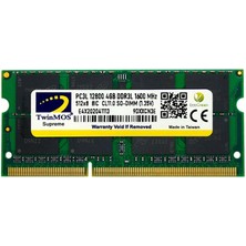 İsmiyle Al 4 GB Ddr3 1600MHZ Twınmos 1.35 CL11 Nb MDD3L4GB1600N
