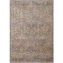 Kalesta Halı Nova 03 Multy Renkli ve Uşak El Dokuma Halı Desenlerine Sahip Oturma Odası, Salon Halısı Halısı