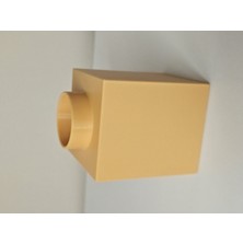 Midori Works Dekoratif Yapı Bloğu Vazo - Tuğla Çiçek Setleri ve Botanik Koleksiyon Için Uyumlu Blok Saksı