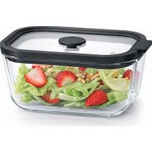 Edenza 800 ml Cam Saklama Kabı – Kapaklı Sızdırmaz Erzak & Gıda Saklama Kavanozu