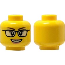 LEGO Minifigür Parçaları: Kafa: 3626PB1567