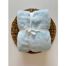 Özgürce Yumuşak ve Rahat Bebek Nohut Battaniyesi, 90X100 Cm, Doğal Kumaş