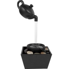 Go İthalat Şelale Demlik Dekoratif Süs Havuzu Elektirikli - Ledli (5332)