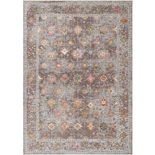 Kalesta Halı Nova 04 Multy Renkli ve Uşak El Dokuma Halı Desenlerine Sahip Oturma Odası, Salon Halısı Halısı