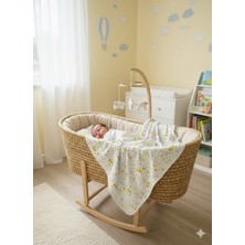 Özgürce Yumuşacık Çift Katlı Bebek Battaniyesi, Rahat ve Sevimli Duruş