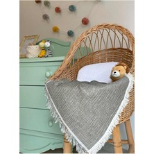 Özgürce Yumuşak ve Hafif 100×130 cm Çok Katlı Pamuklu Müslin Battaniye