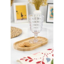 Allegra  Şeffaf Kadeh Bardak - 450 ml Tekli Akrilik Malzeme - Cam Değildir Kırılmaya Dayanıklı