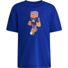 Adidas Çocuk  Mavi  T-Shirt Lk Mc Tr Tee KA0249