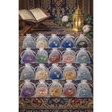 Begün 20 Adet Tüllü Plastik Inci Tesbih 99 Lu Namaz Tesbihi Hac Umre Mevlüt Hediyelik Çeyiz Dağıtmalık