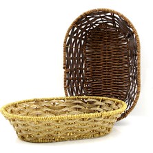 Go İthalat Oval Ahşap Ekmek Sepet (5250)