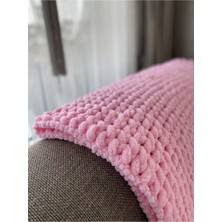 Özgürce El Örgüsü Pembe Bebek Battaniyesi, Yumuşak ve Rahat Uyku Arkadaşı