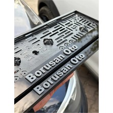 Wooddoom Kabartmalı Pleksi Plakalık Yazılı 3D