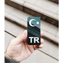 Wooddoom Siyah Bayrak Plakalık Logosu Pleksi