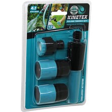 Senson 4ın1 - 1/2 Sulama Tabanca Bağlantı Aparatı Seti Hortum Lens - Hortum - Musluk Adaptör (5224)