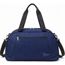 Louisiana Polo El Valizi Spor Seyahat Çantası Orta Boy 50CM Lacivert 6671