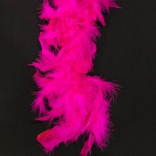 Oktay Sesal Pink Bırd Feather 100 Adet Koyu Pembe Kuş Tüyü Pembe Şeffaf Balon Tüyü Dekoratik Pembe Süsleme Tüyü
