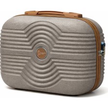 Louisiana Polo Abs Valiz Üstü Makyaj Çantası - El Valizi Taş-Taba