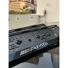 Wooddoom 3D Mercedes Amg Takmatik Plakalık Pleksi