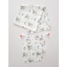 Özgürce Yumuşak ve Hafif Müslin Battaniye Mendil Seti, Konfor ve Şıklık Sağlar