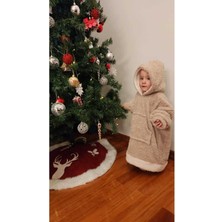 Özgürce Rahat ve Yumuşak Çocuk Battaniye, Kapüşonlu, Eğlenceli Tasarım