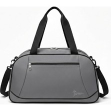 Louisiana Polo El Valizi Spor Seyahat Çantası Büyük Boy 55CM Gri 6670