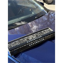 Wooddoom 3D Isimli Plakalık Pleksi Kişiye Özel Yazılı