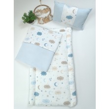 Özgürce Yumuşak Müslin Battaniye ve Alt Açma Seti Çok Amaçlı Kullanım