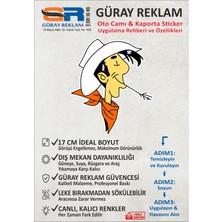 Red Kit (Lucky Luke) Karakterli Premium Oto Cam & Kaporta Sticker