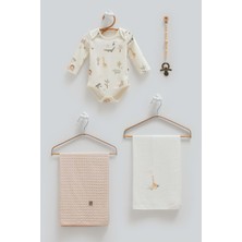 Özgürce Büyük Boy Vizon Renkli Body Ikili ve Dörtlü Battaniye Seti