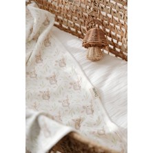 Özgürce Yumuşacık Çift Taraflı Pamuk Bebek Battaniyesi, Nazik ve Rahat Kullanım