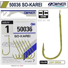 Owner 50036 So- Karei Light Green Iğne Çupra Mercan Iğnesi