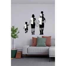 Oblivion Kişiye Özel Taraftar Duvar Dekoru-Anne-Baba-2 Erkek Çocuk-Isimli ve Numaralı -Takım Renkleri