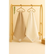 Özgürce Çift Kat Pamuklu Çok Amaçlı Bebek Örtüsü 80X100 cm 2'li Paket
