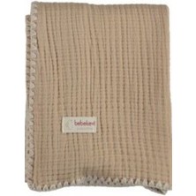 Özgürce 4 Katlı Müslin Battaniye, Yumuşak ve Rahat Uyku Arkadaşı