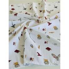 Özgürce Yumuşak ve Hafif Müslin Bebek Battaniyesi, 80X90 Cm, Oeko-Tex Sertifikalı