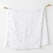 Özgürce Yumuşak ve Sıcak Kız Bebek Battaniyesi, Renkli ve Rahat Kullanım